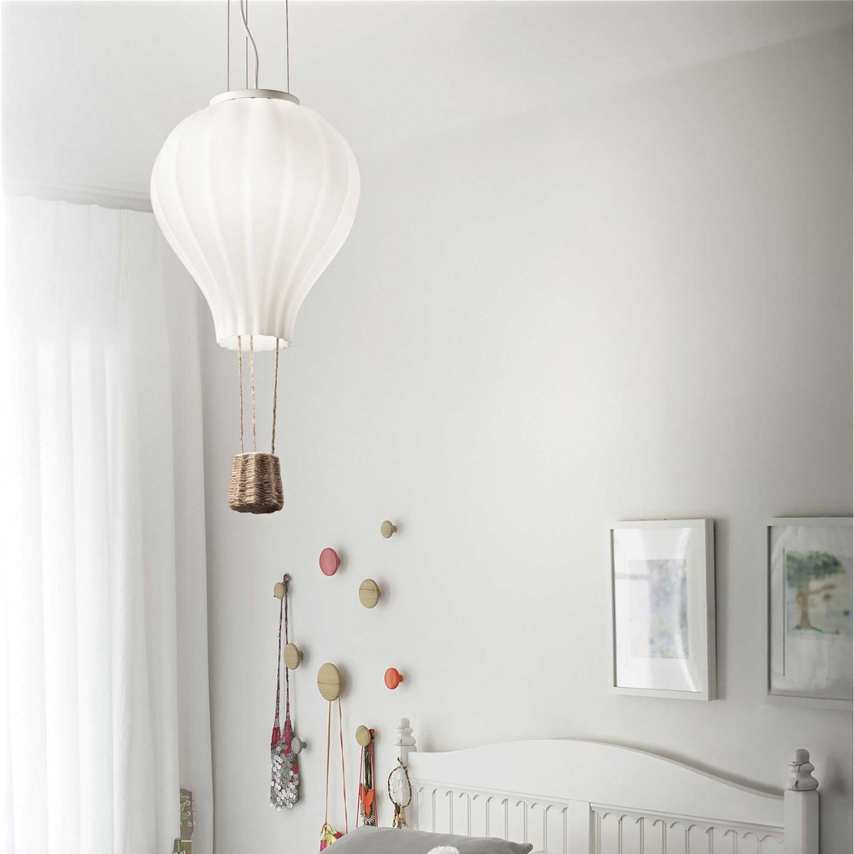 Suspension    DREAM BIG chromé, IDEAL LUX
