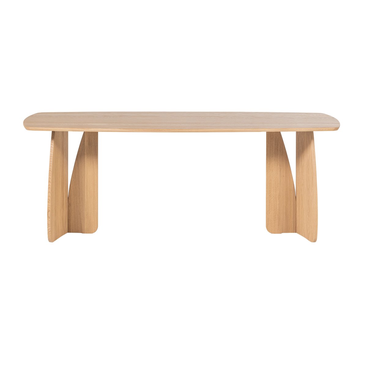 Table à manger en bois de chêne VEERE naturel, WOOOD