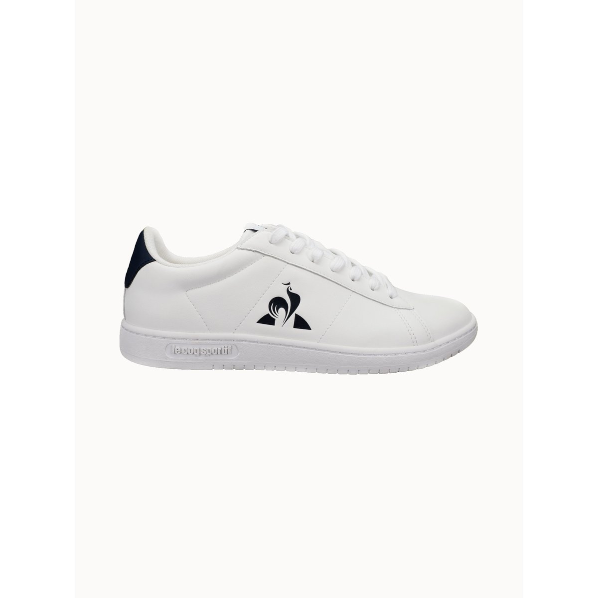 Sneakers en cuir Courtset optical white/dress blue, LE COQ SPORTIF