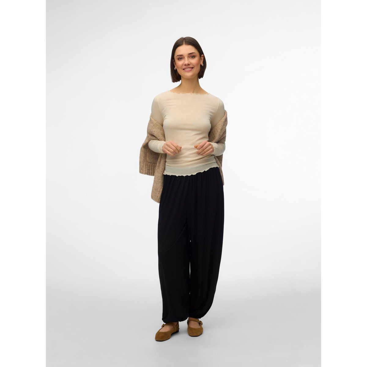 Pantalon noire - black, VERO MODA