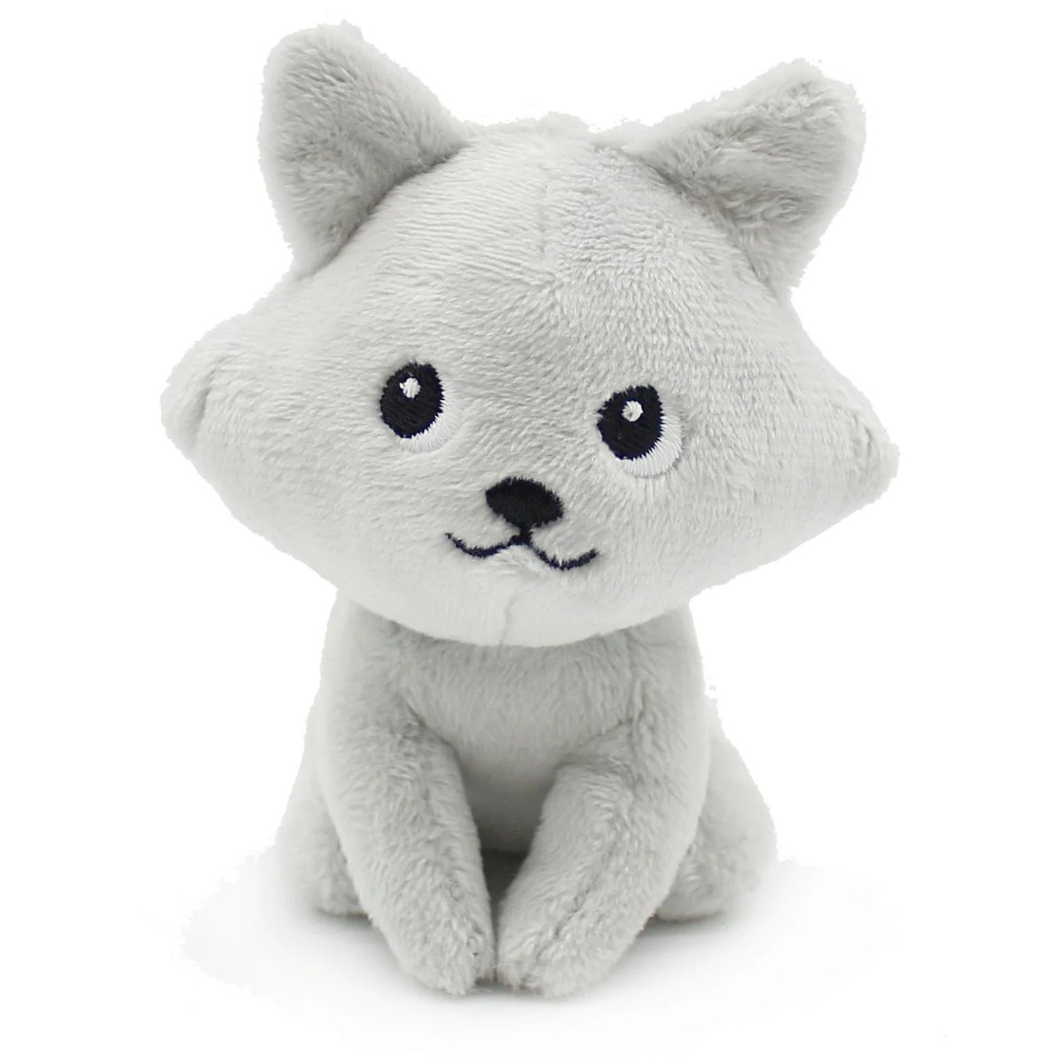 Peluche Frimou maman et bébé gris, blanc, LES DEGLINGOS