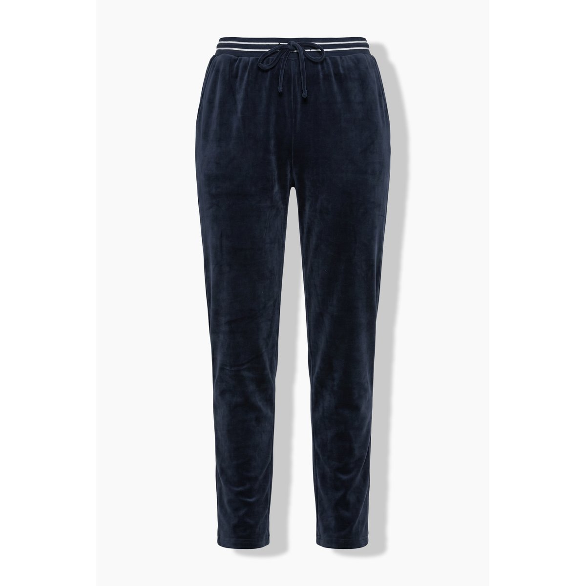 Pantalon de jogging en velours marine, ULLA POPKEN