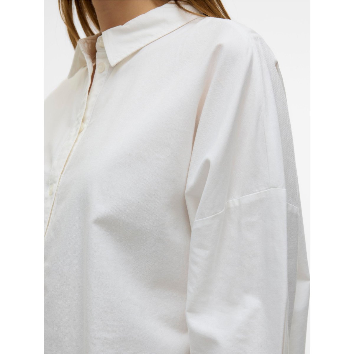 Chemise Oxford snow white, VERO MODA