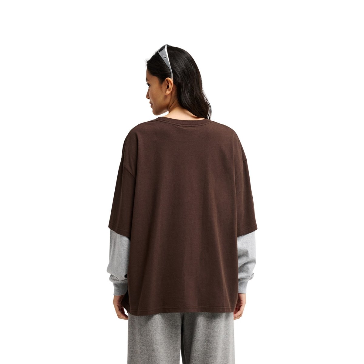 T-shirt double épaisseur GRAYHILL marron java, QUIKSILVER