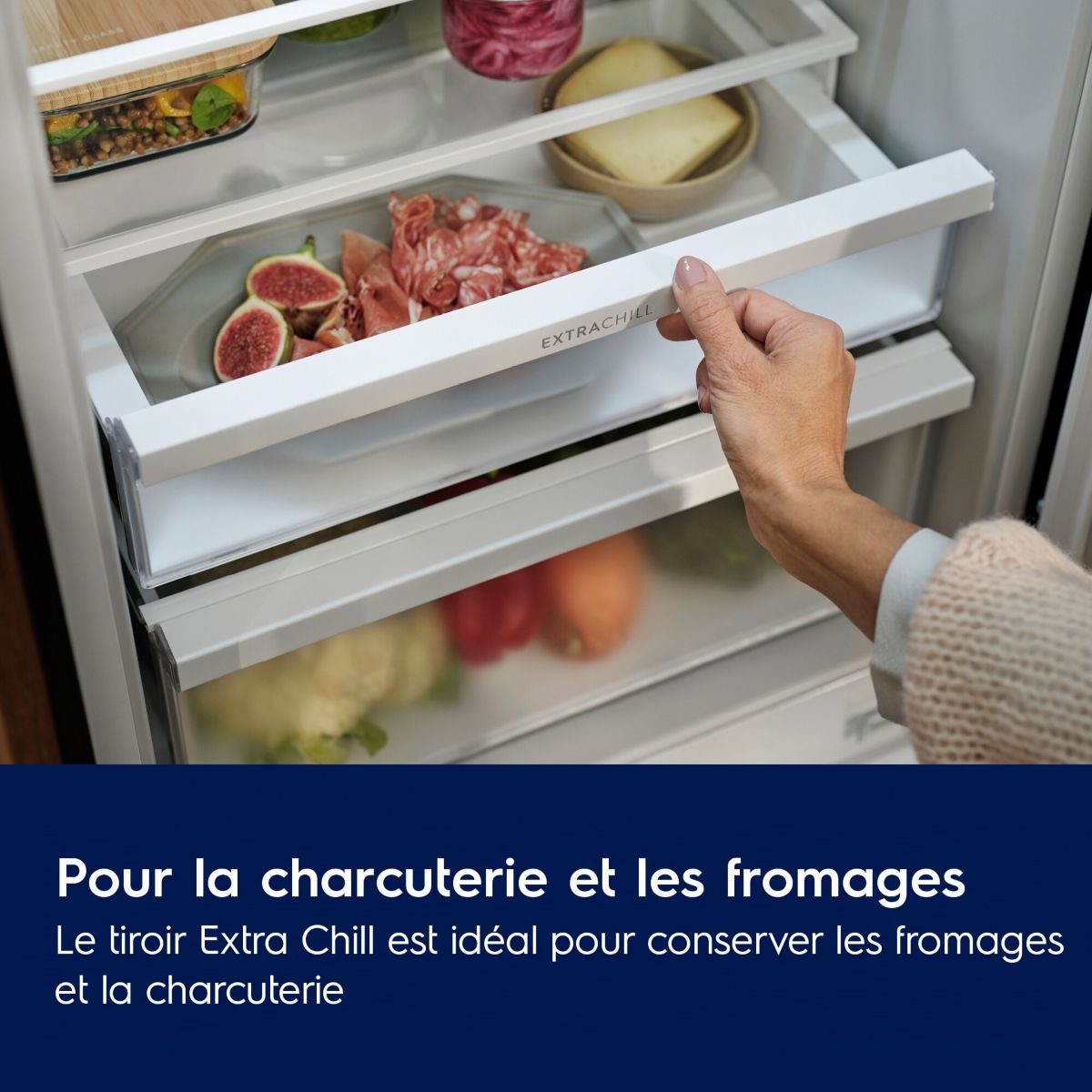 Réfrigérateur combiné ENA7CD19S intégrable, ELECTROLUX