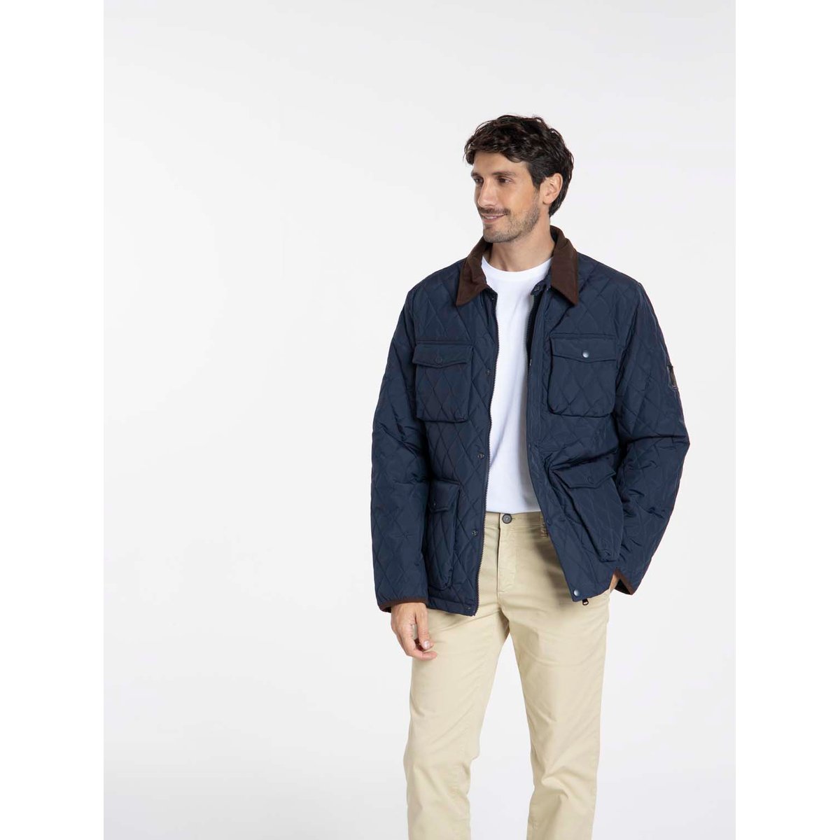 Vestes en regular MATEL marine, GENTLEMAN FARMER