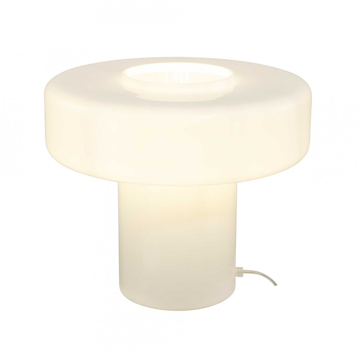 Lampe à poser en verre, FOZA MAXI blanc, C-CREATION
