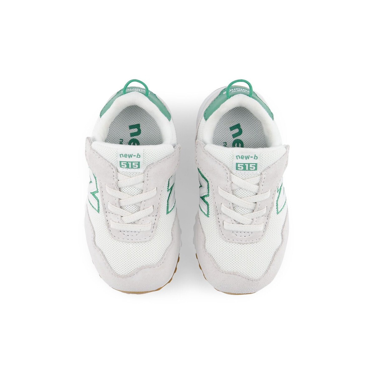 Sneakers 515 wit/grijs/groen, NEW BALANCE