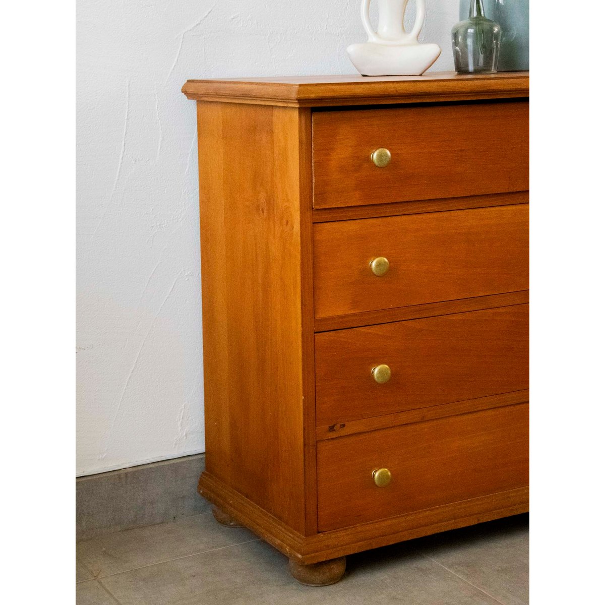 Commode en bois clair Garance N°590 - Bon état bois clair, DEBONGOUT
