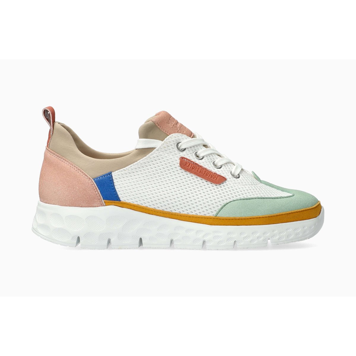 Baskets en cuir WING POP blanc .p51, MEPHISTO
