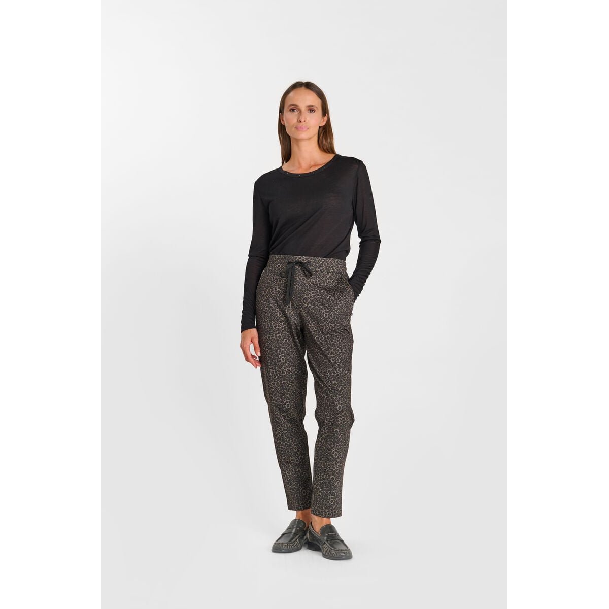 Pantalon jogpant LEXA moss, LE TEMPS DES CERISES