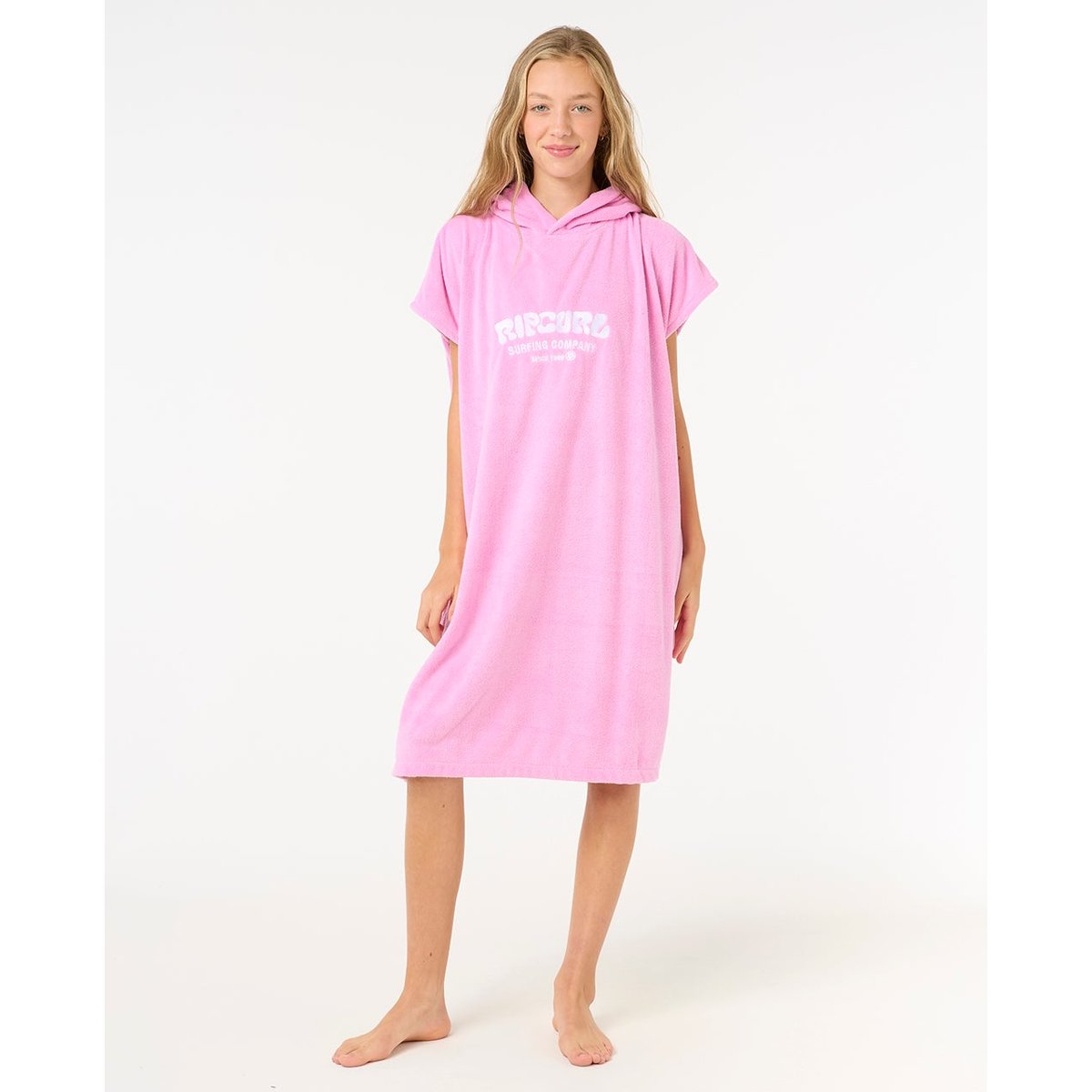 Poncho CLASSIC SURF HOODED TOWEL pink, RIP CURL