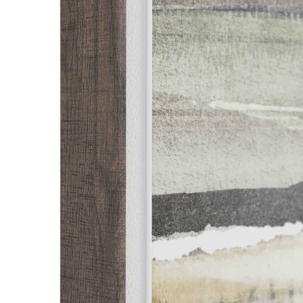 119x89cm Morning Mirage Framed Canvas green, ÉDITÉ