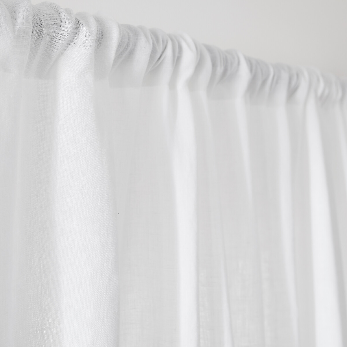 Panneau lin lavé, Onega blanc, LA REDOUTE INTERIEURS