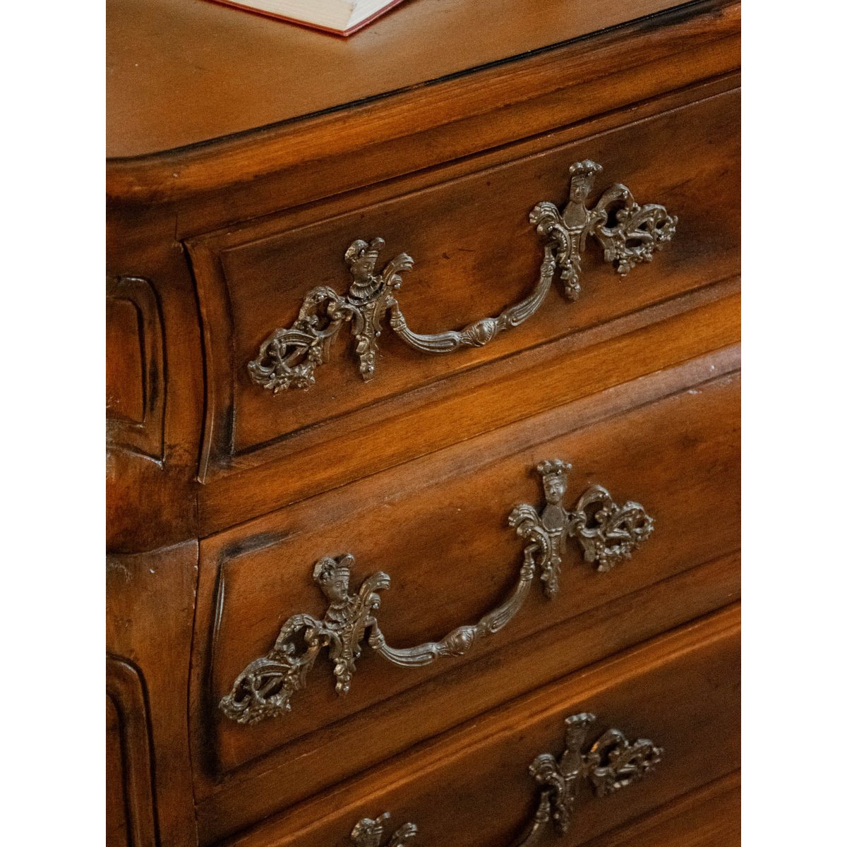 Commode en bois Garance N°197 - Bon état bois foncé, DEBONGOUT
