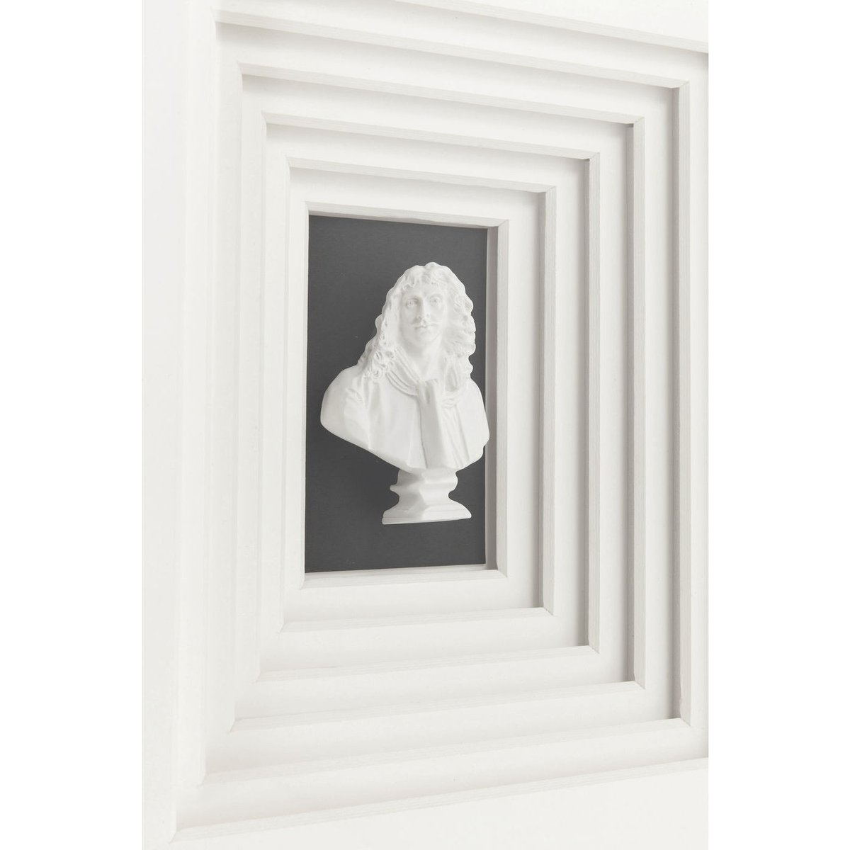 Tableau 3D bustes blanc, KARE DESIGN