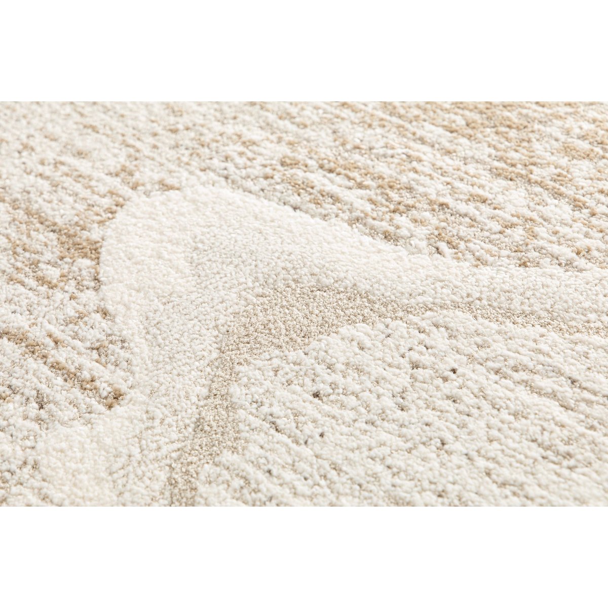 Tapis doux et design SCIA beige sable, AFK LIVING