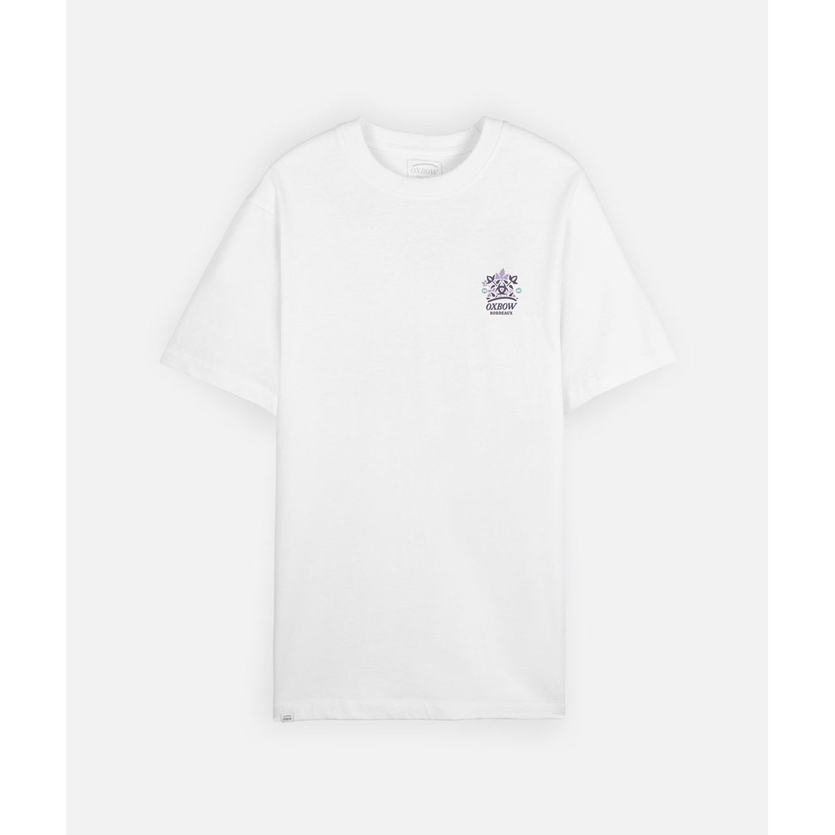 Tee-shirt manches courtes BORDEAUX white, OXBOW