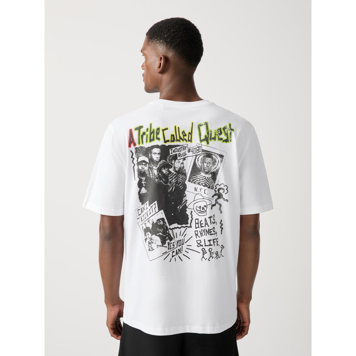 T-shirt décontracté edit a tribe called quest blanc, NEXT