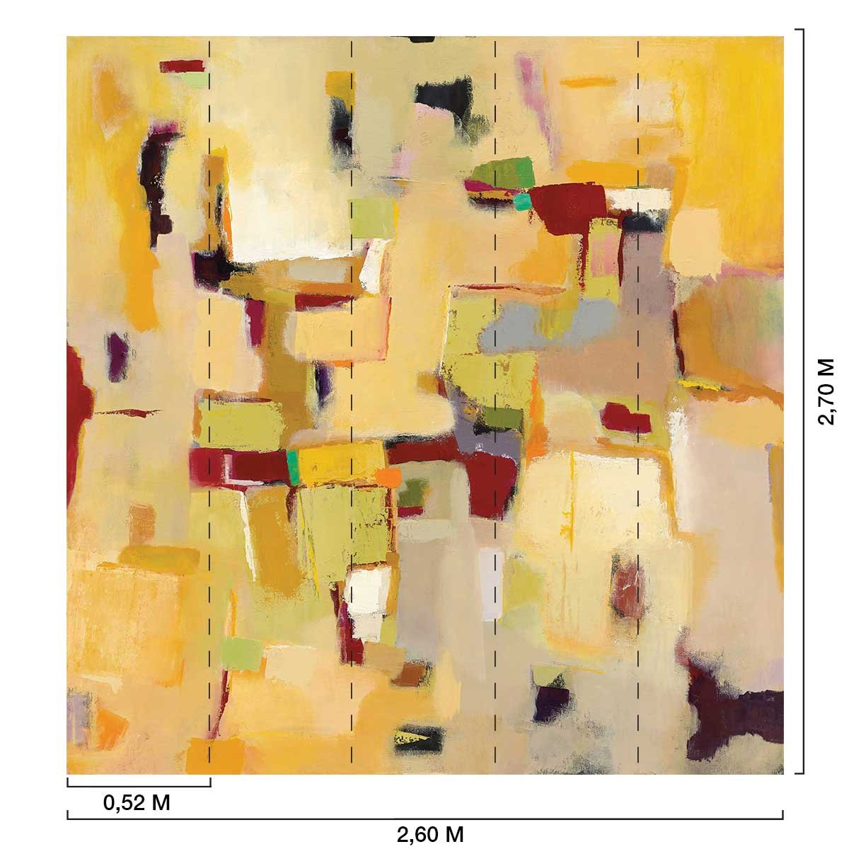 Papier peint maison intissé, HEXOA