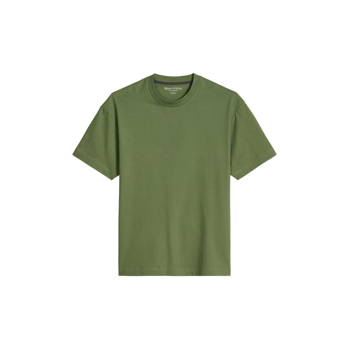 T-shirt loose en pur coton bio vert, MARC O'POLO