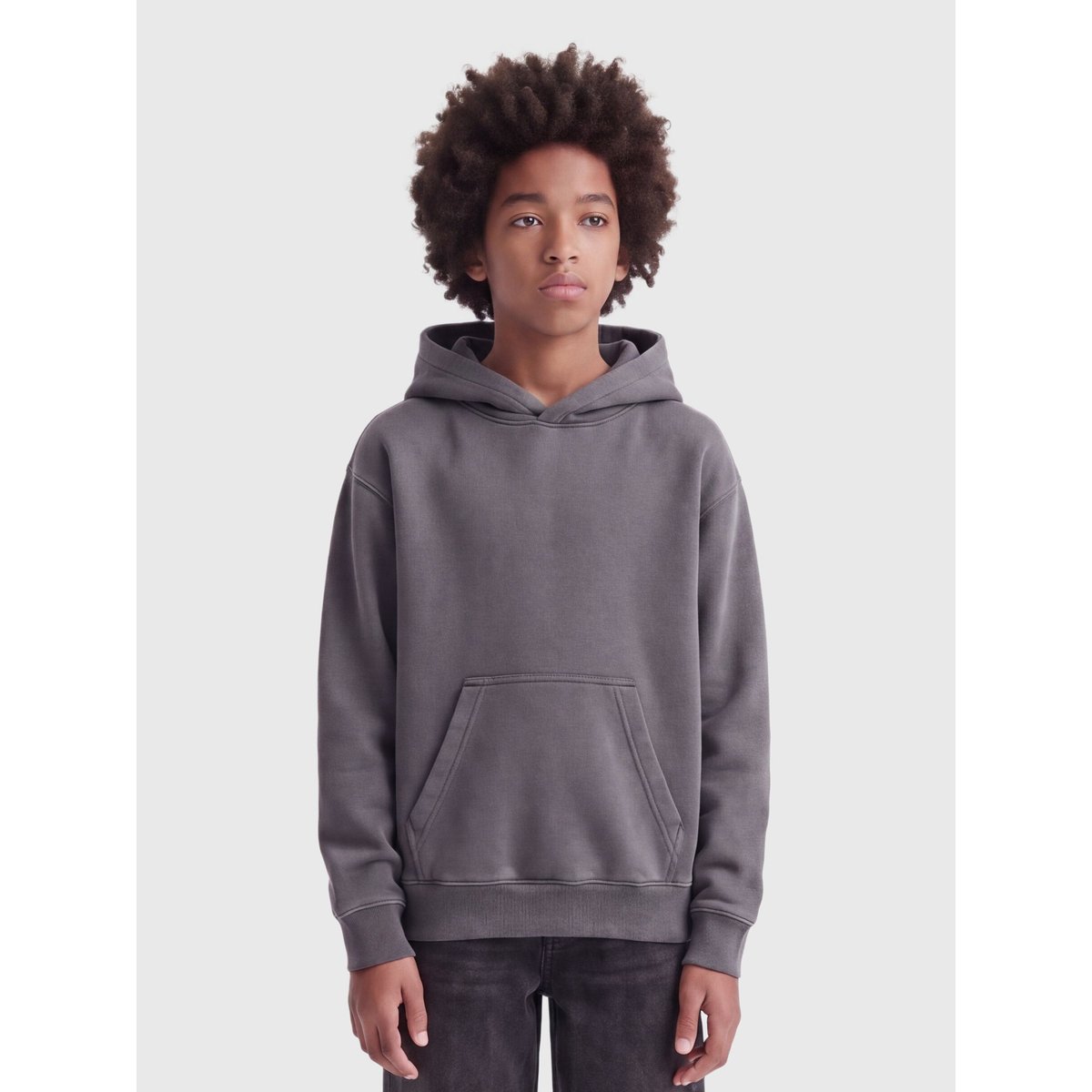 Sweat À Capuche grey pinstripe, ONLY & SONS JUNIOR