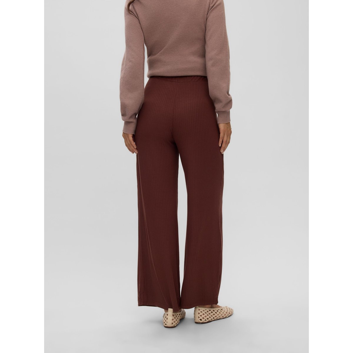 Pantalon brown stone, MAMA LICIOUS