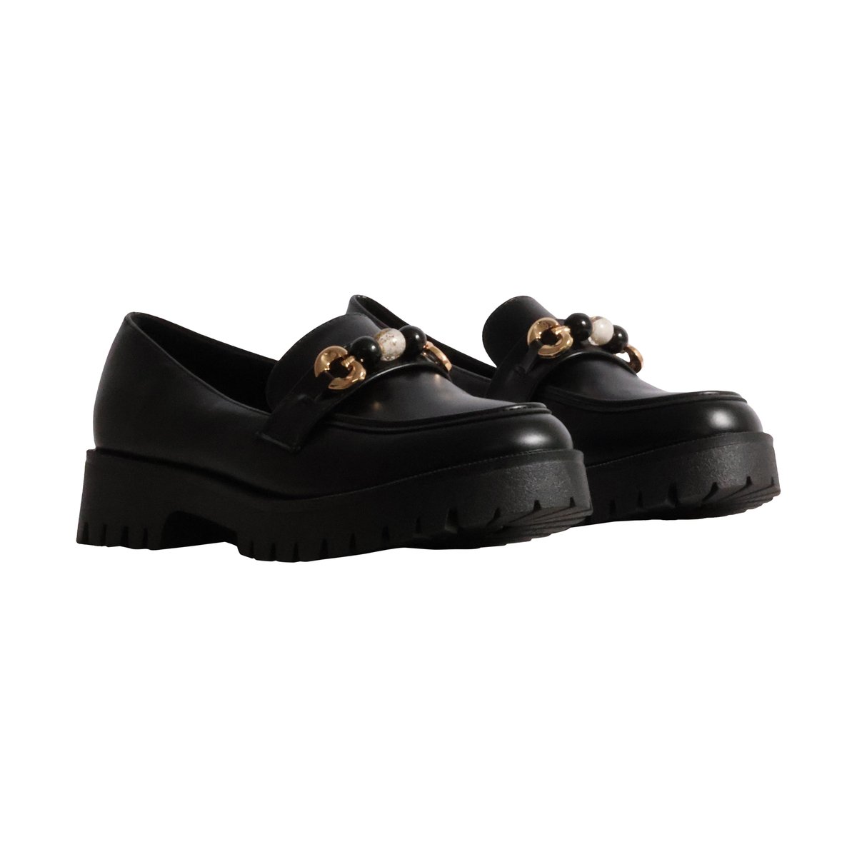 Mocassins à Enfiler R And B noir, ENZA NUCCI