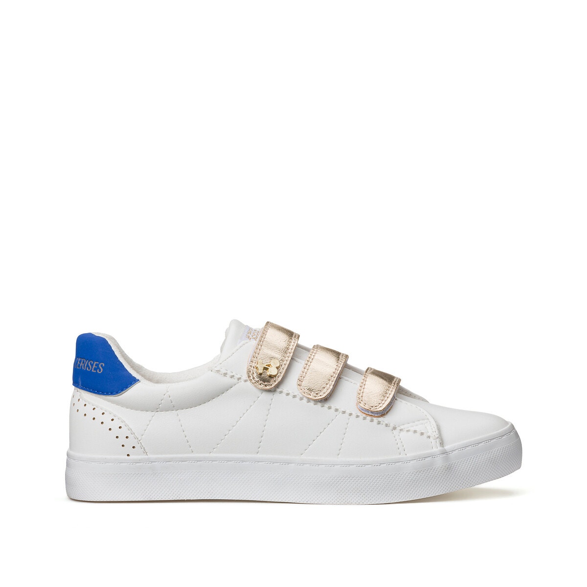 Baskets Vic Scratch blanc/bleu, LE TEMPS DES CERISES