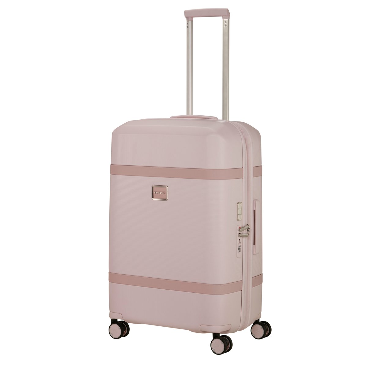 Image valise 4 roues taille M rose, SAMSONITE