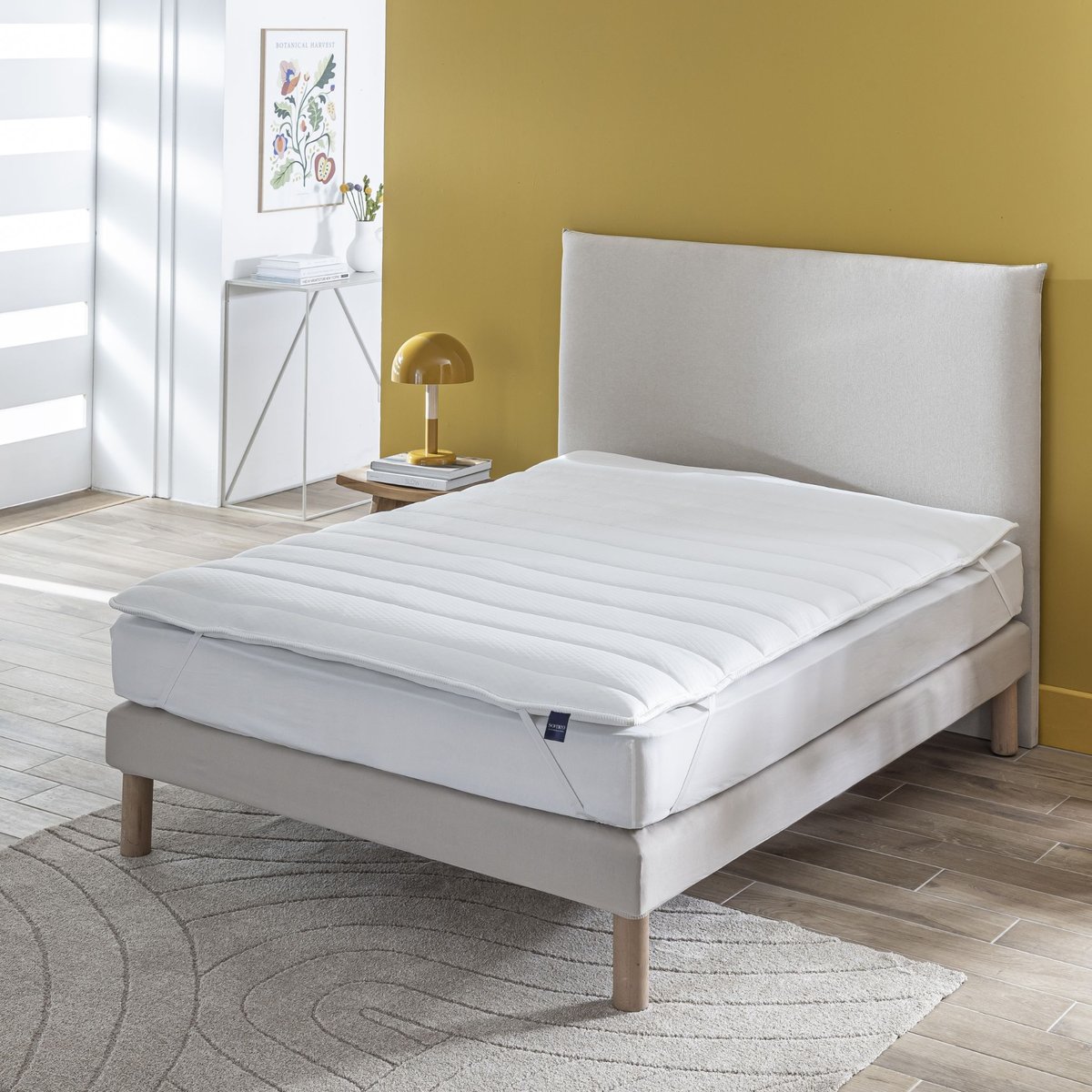 Surmatelas ressorts Eclipse blanc, SOMEO