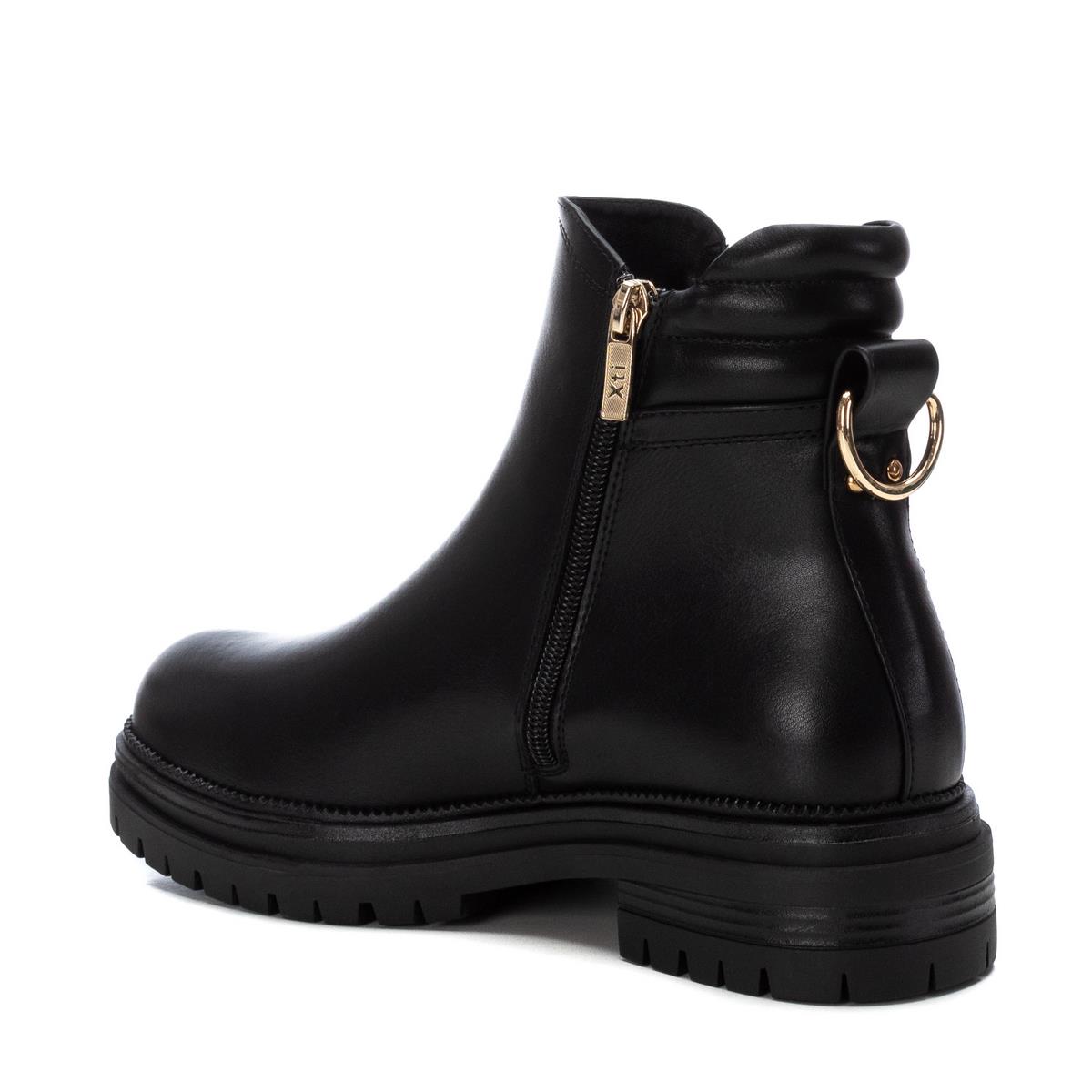 Bottine Chelsea Plaine Décontractée Fermeture éclair noir, XTI