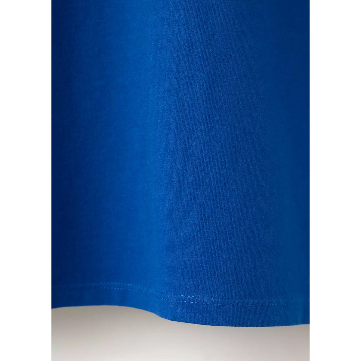 T-shirt coton manches courtes bleu électrique, MANGO TEEN