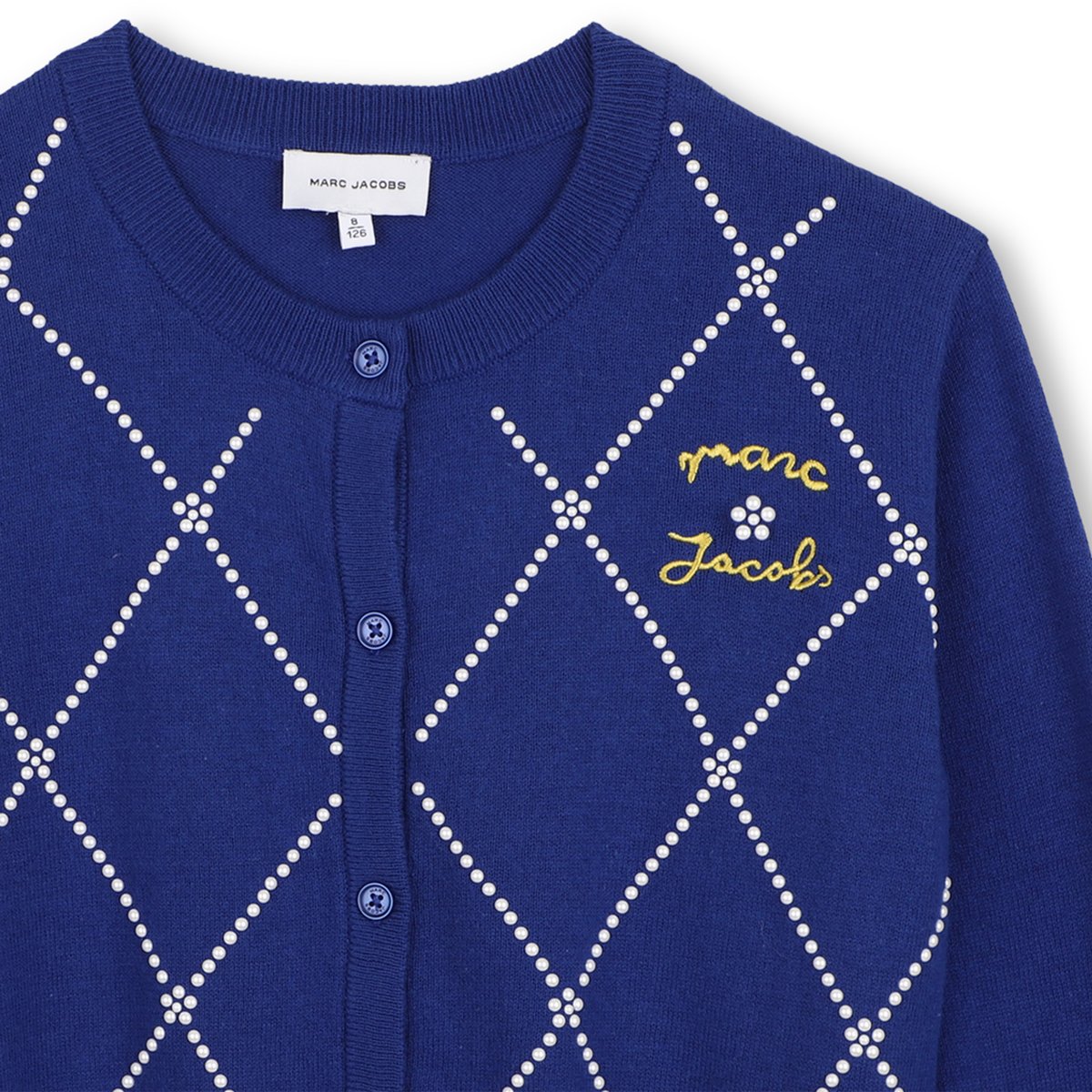 Cardigan en tricot amiral, MARC JACOBS