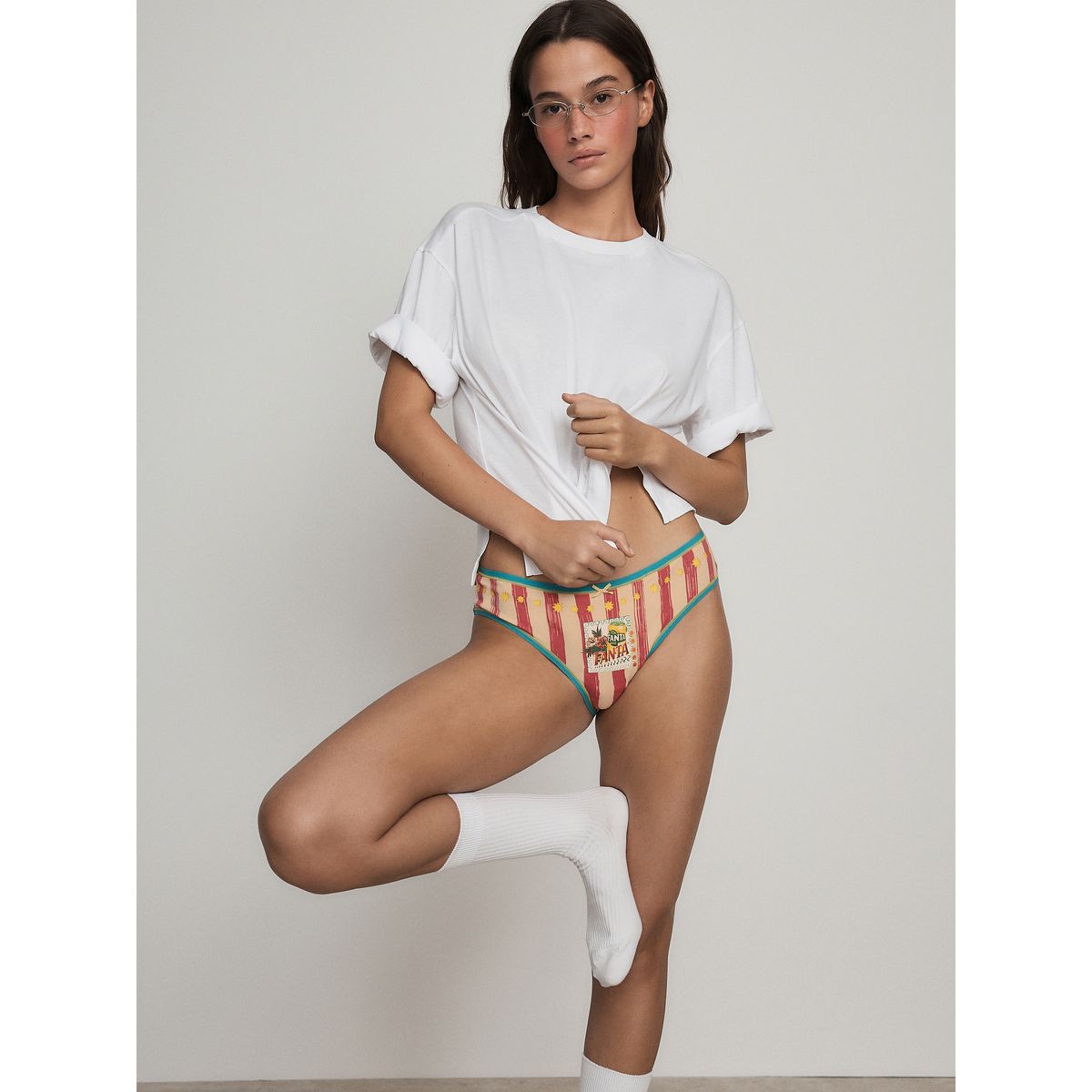 Culotte fanta, lot de 2 orange, NEXT