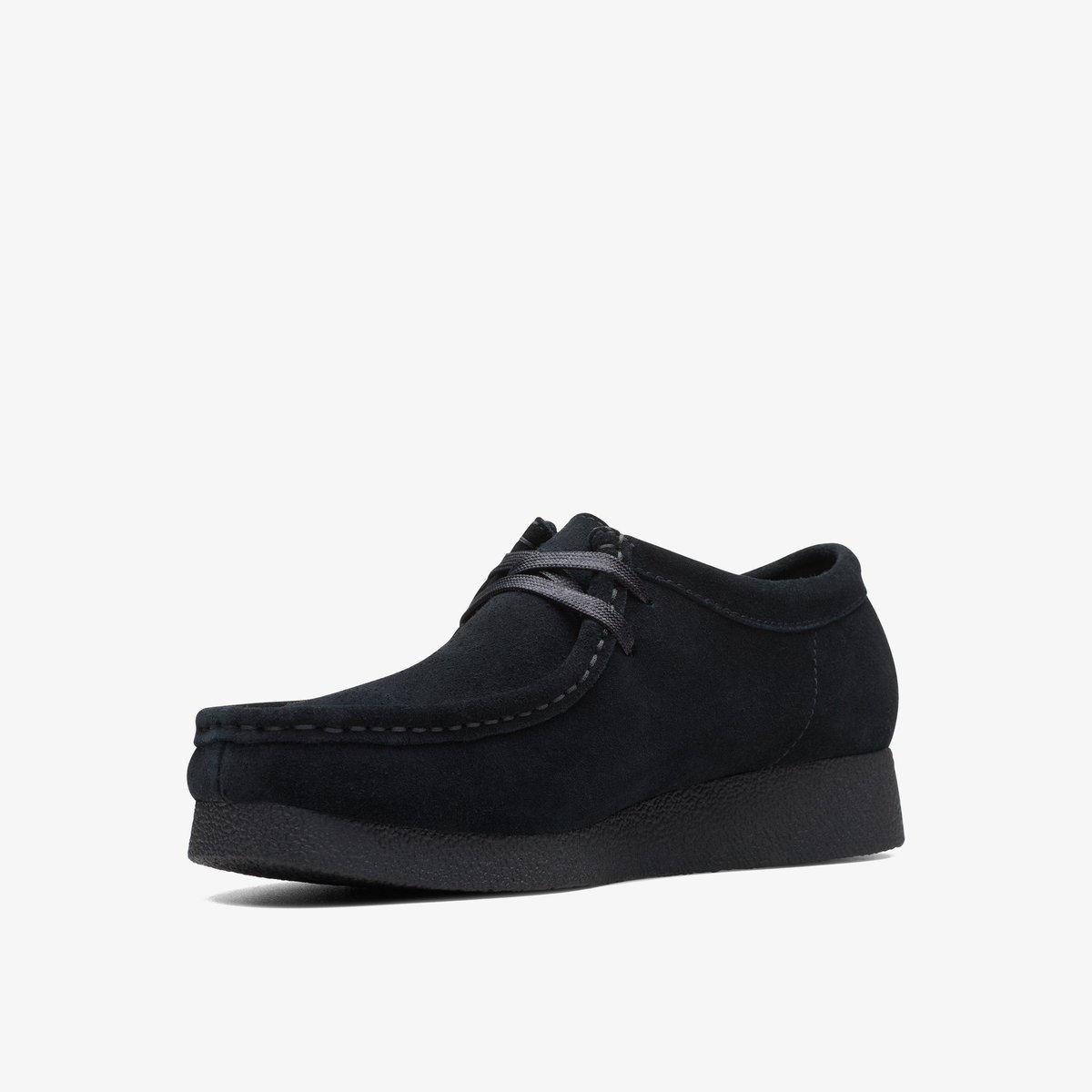 Mules Suède WALLABEE EVO noir, CLARKS