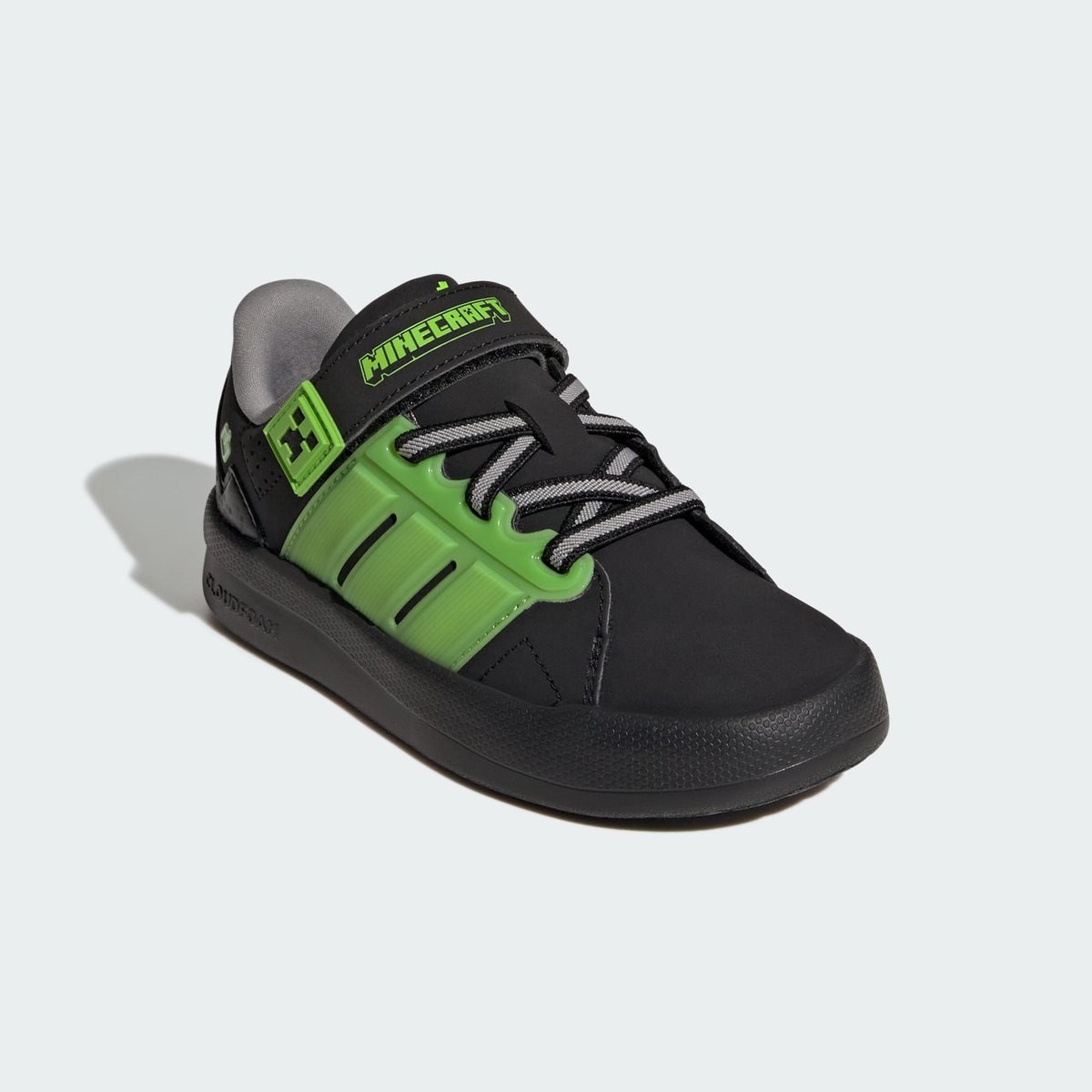 Chaussure Adidas Minecraft Lightorama Court Enfants Chaussure Adidas Minecraft Lightorama Court Enfants core black / cloud white / charcoal solid grey, ADIDAS SPORTSWEAR