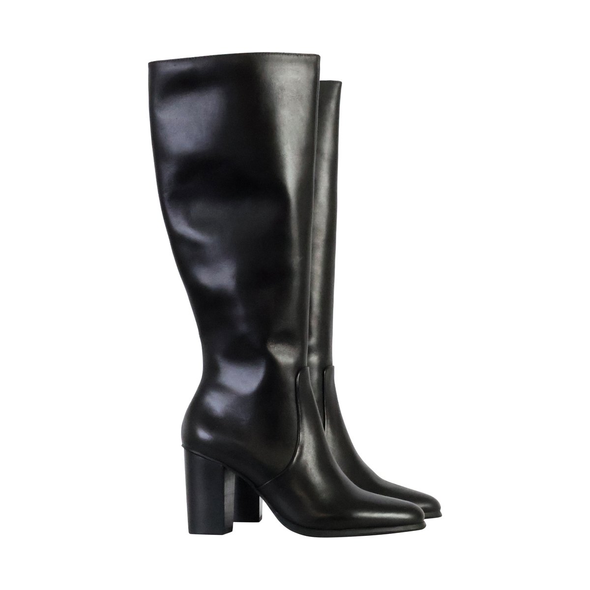 Bottes Cuir Noah noir, EMILIE KARSTON
