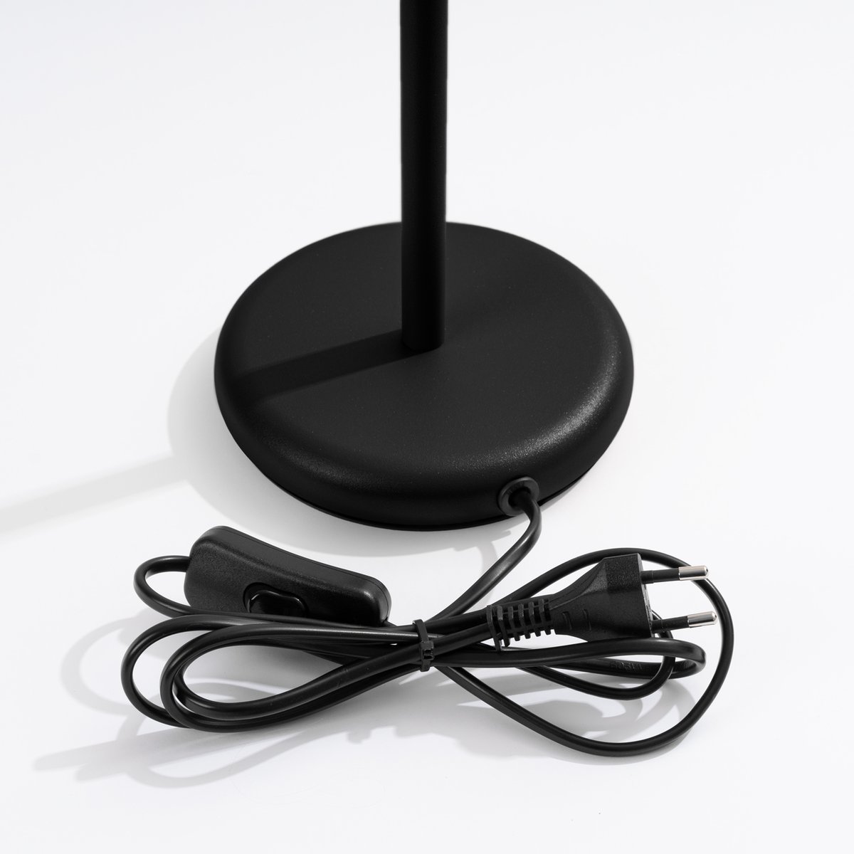 Lampe à poser Aluminium Noir GU10 1 Karbon noir, EDEN