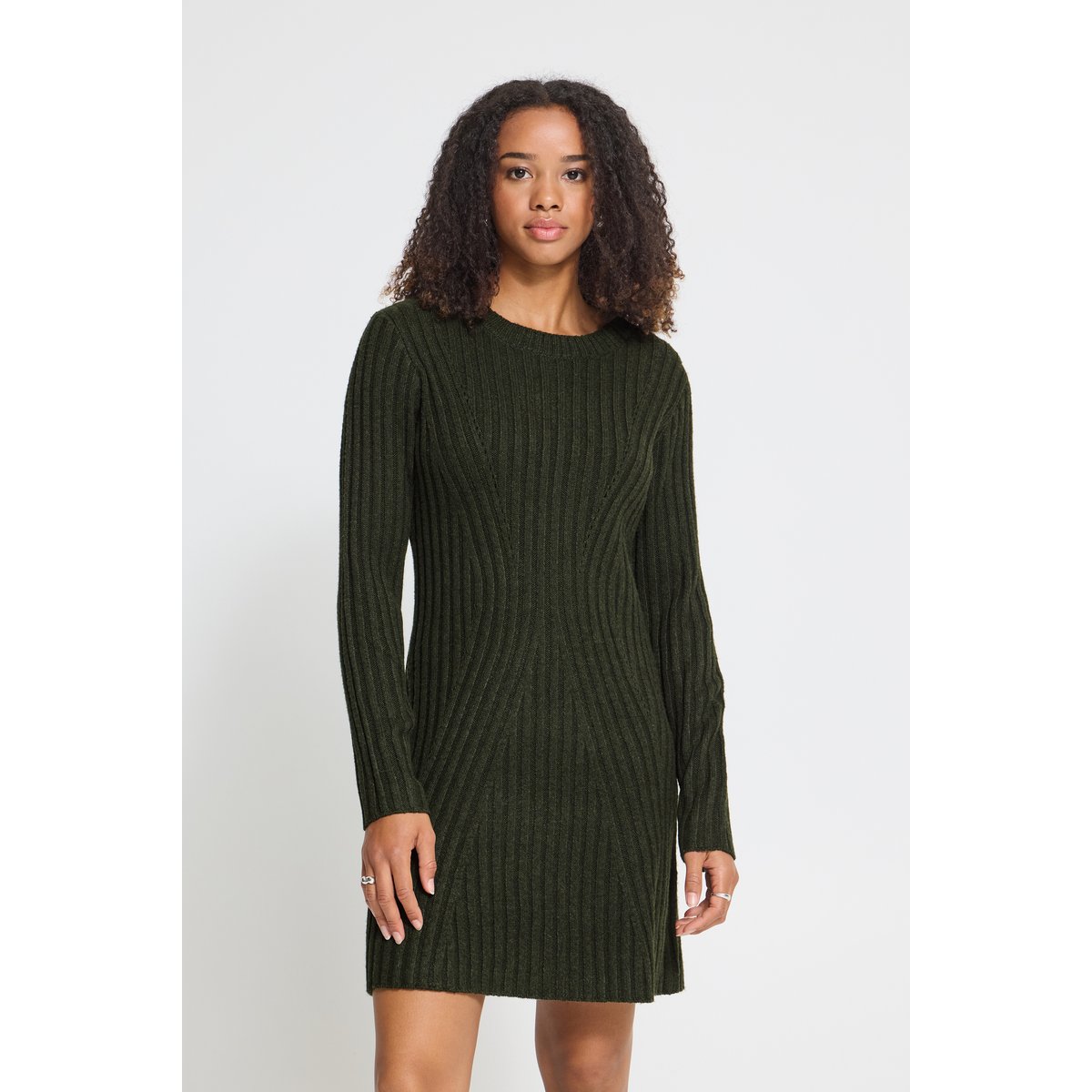 Robe décontractée vert rosin, ICHI