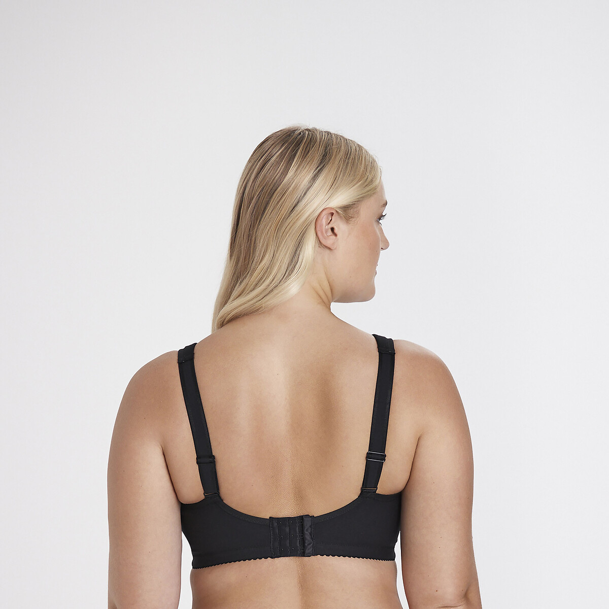 Reggiseno in cotone, senza ferretti, minimizer nero , MISS MARY OF SWEDEN