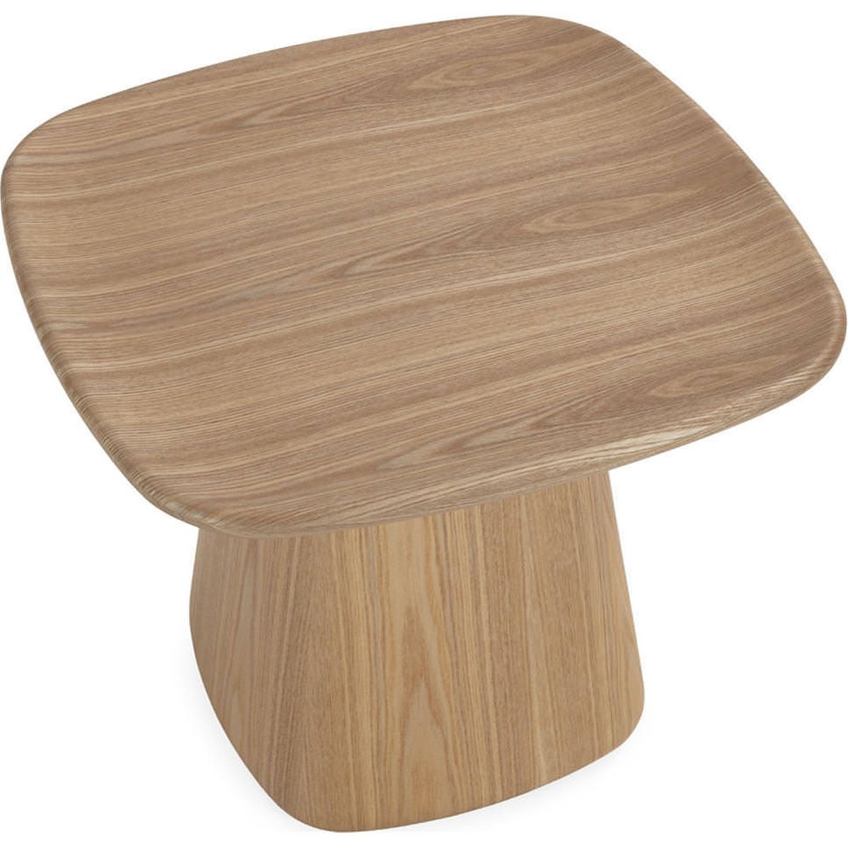 Table d'appoint en placage de frêne naturel, RECOLLECTION