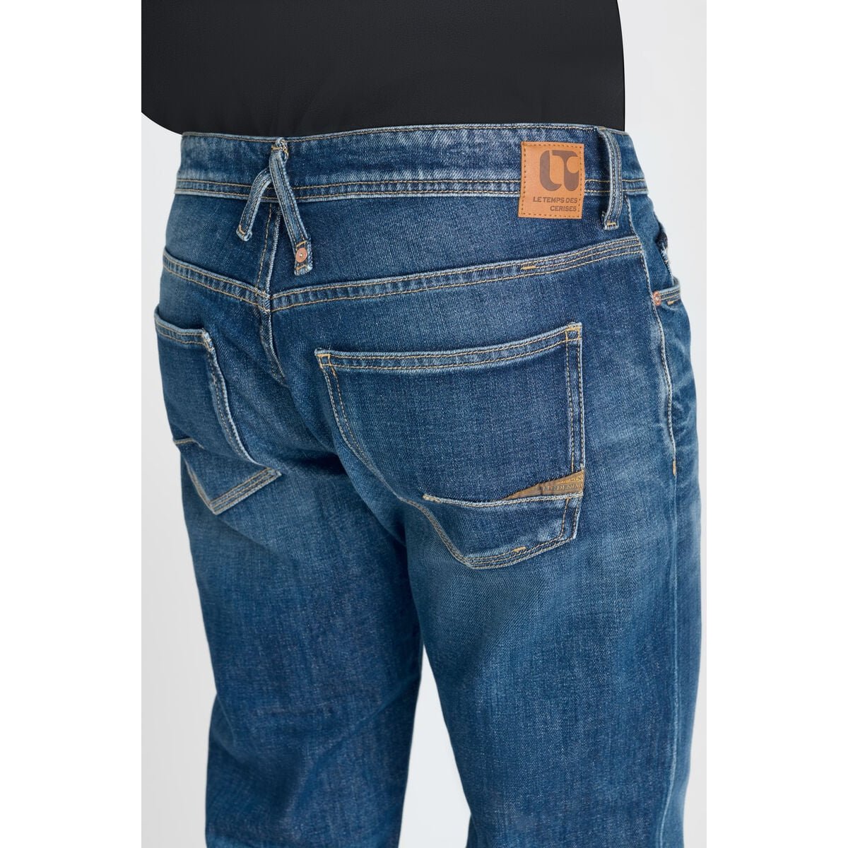 Jeans droite 800/12, longueur 34 blue, LE TEMPS DES CERISES