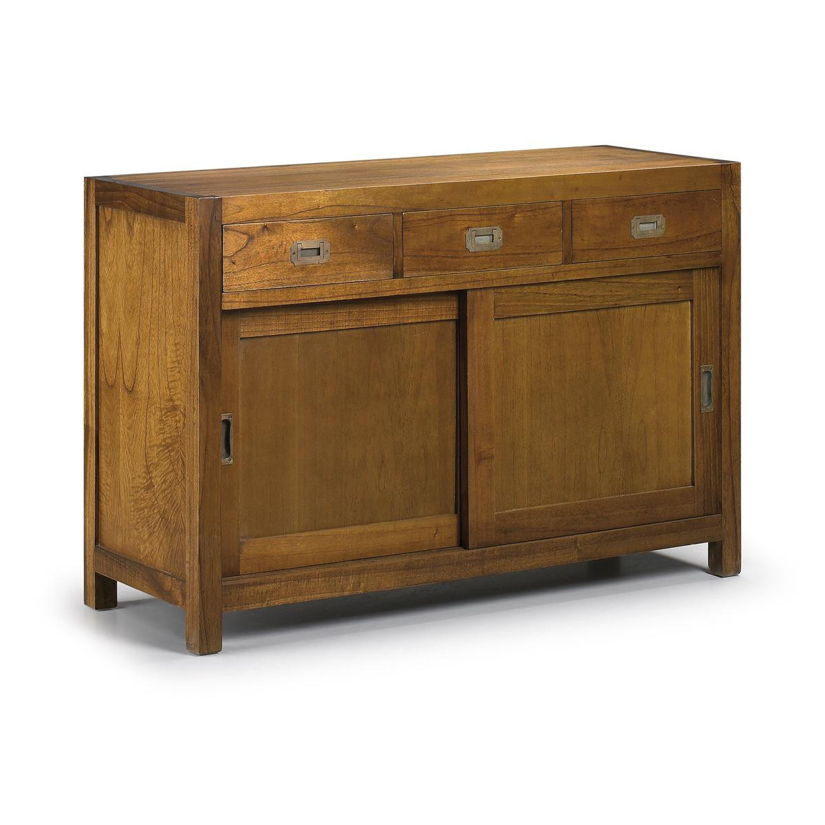 Buffet 3 tiroirs bronze - ONÉLINE marron, DECORATION D’AUTREFOIS