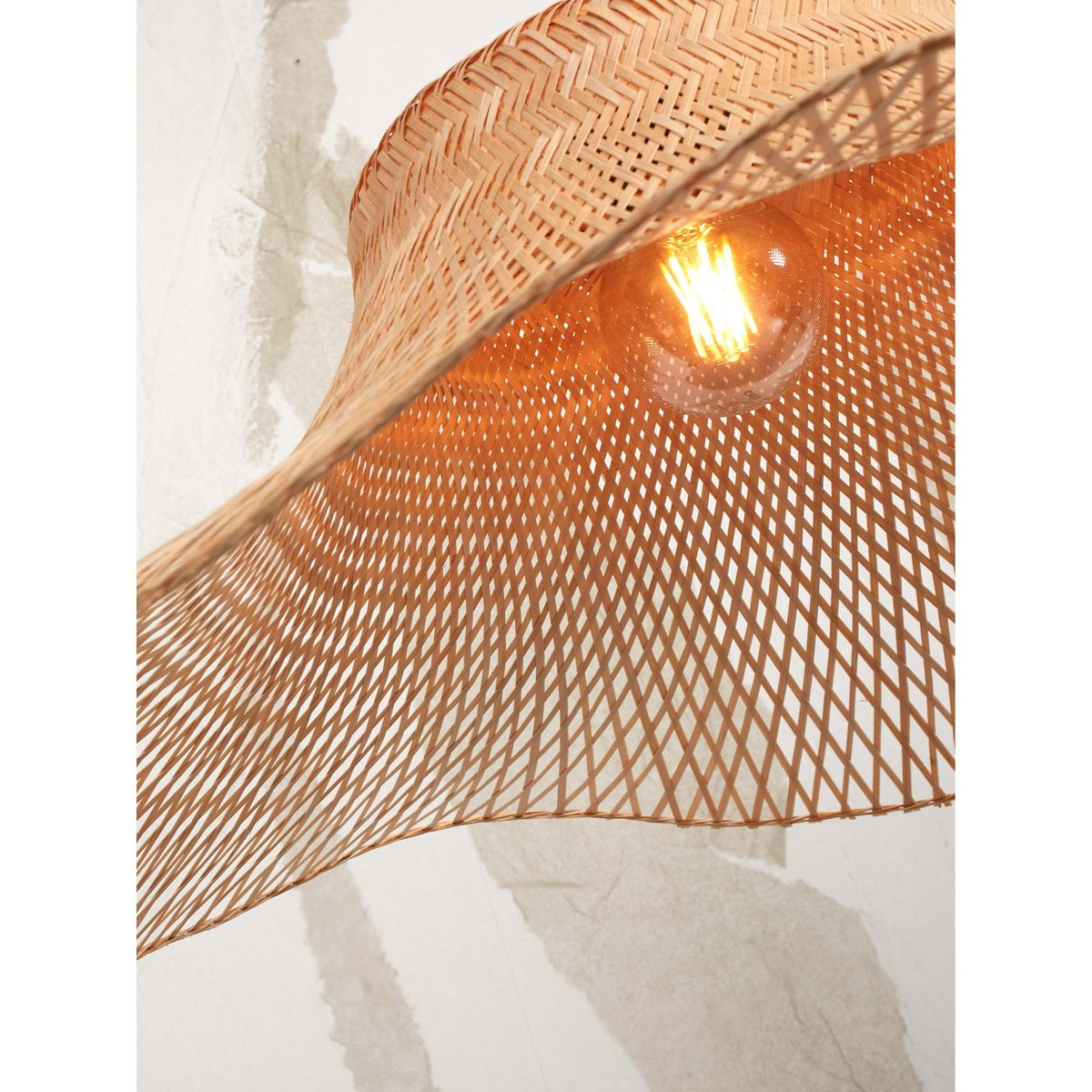 Plafonnier Bambou IBIZA naturel, GOOD & MOJO