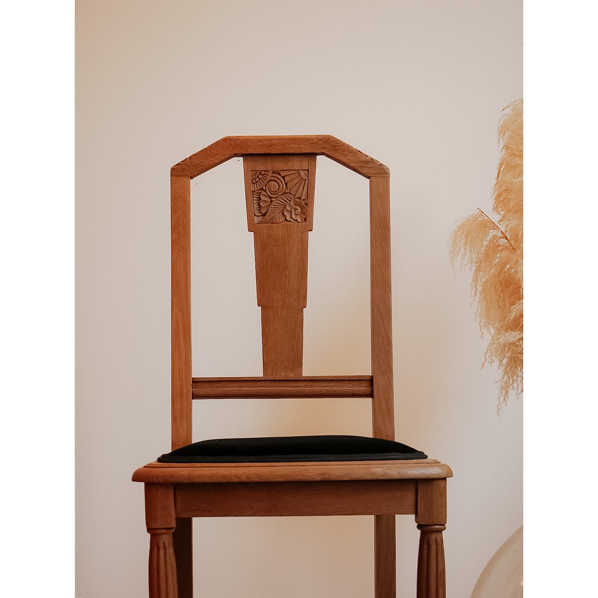 Chaise en bois Alma N°1106 - Bon état bois, DEBONGOUT