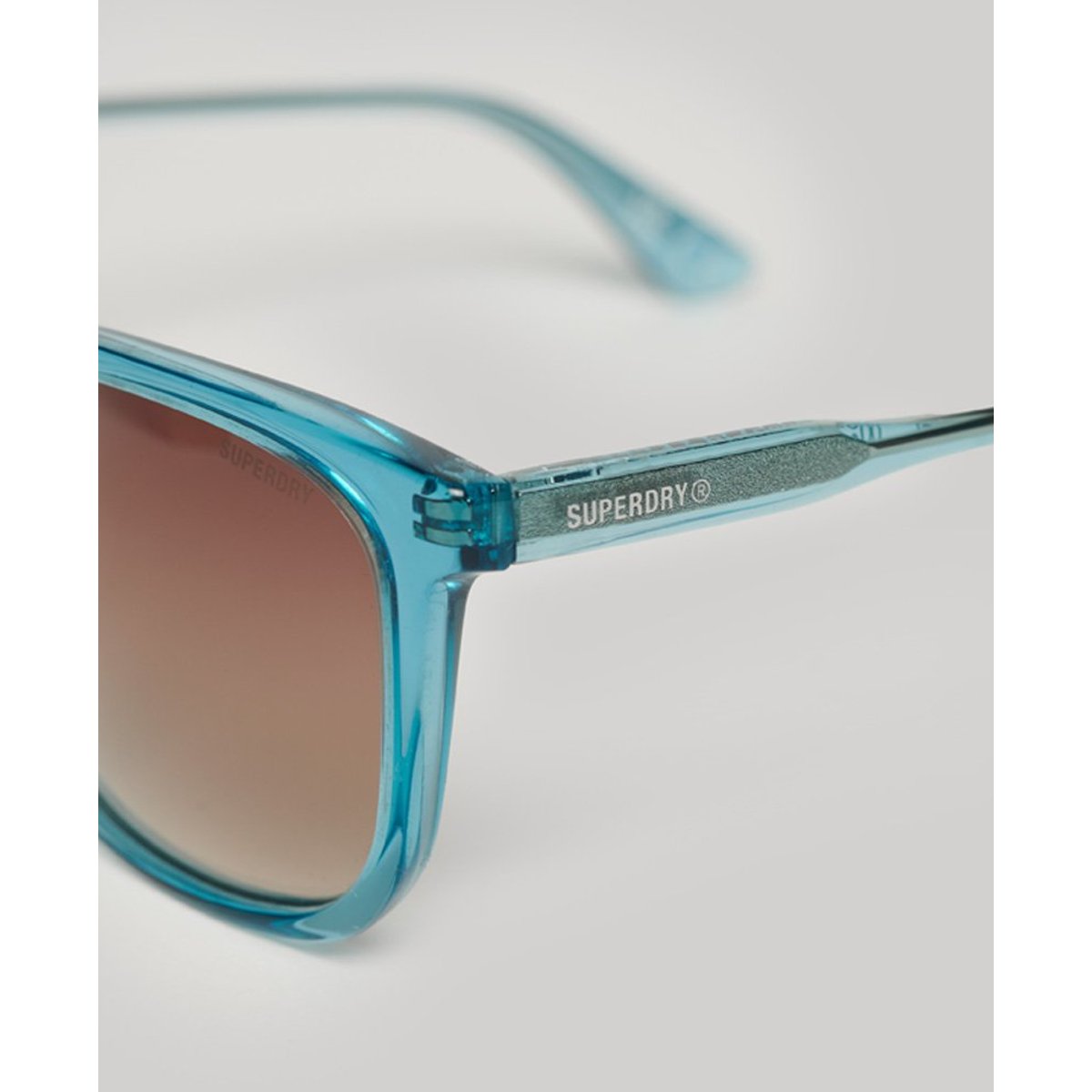 Lunettes de soleil SDR Sorcha bleu/marron foncé dégradé, SUPERDRY