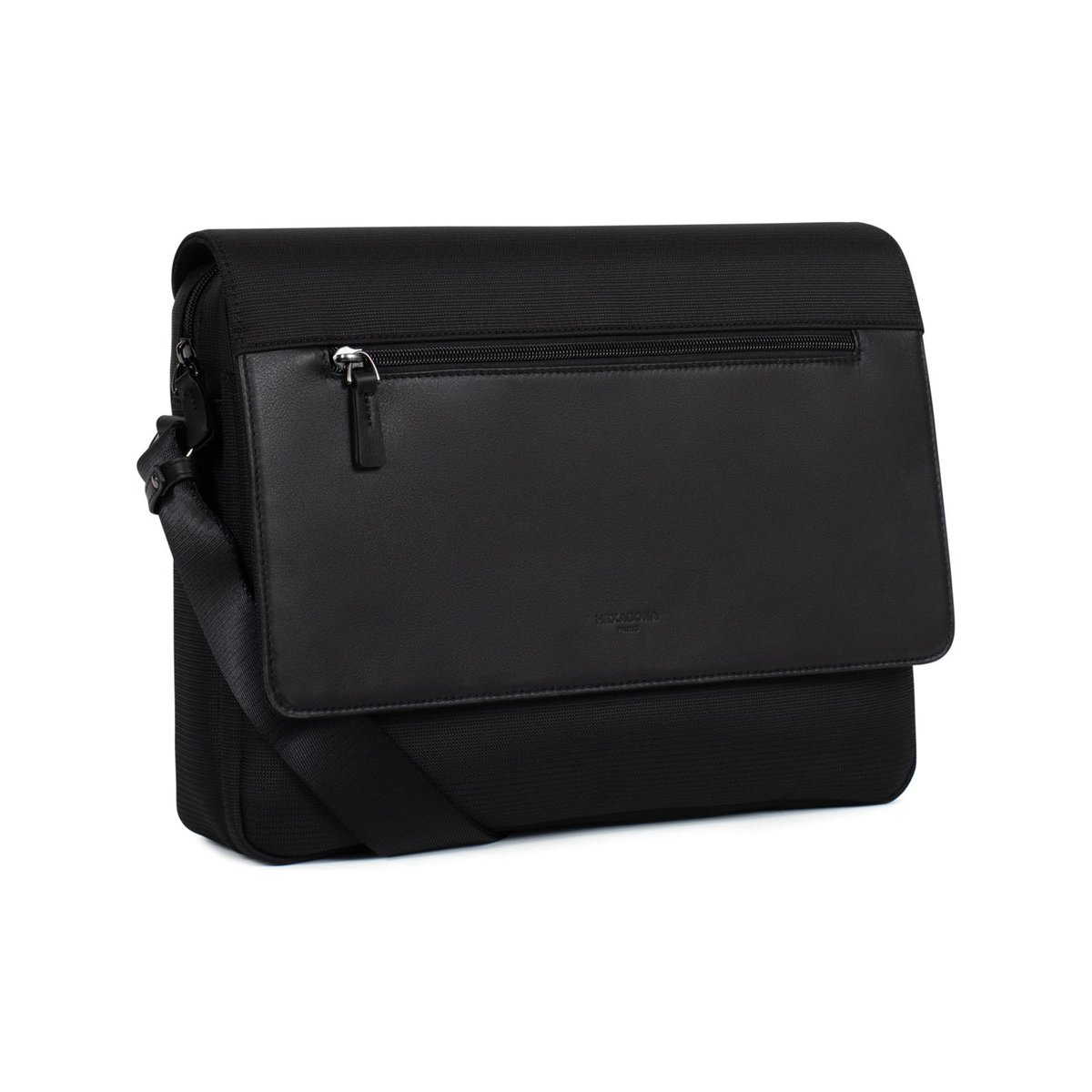 Gibecière TRAVEL LIGHT noir, HEXAGONA