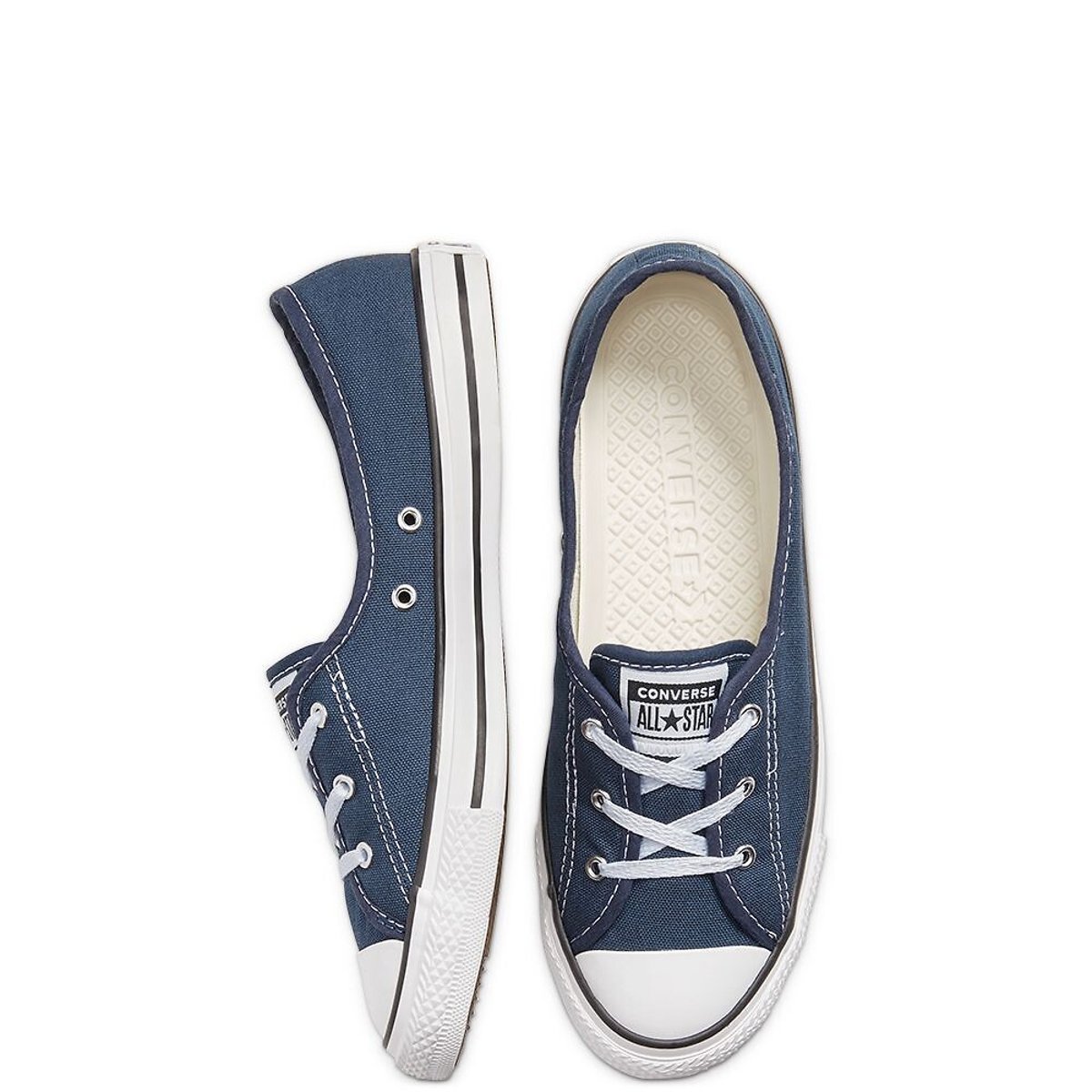 Baskets CHUCK TAYLOR ALL STAR BALLET LACE bleu, CONVERSE