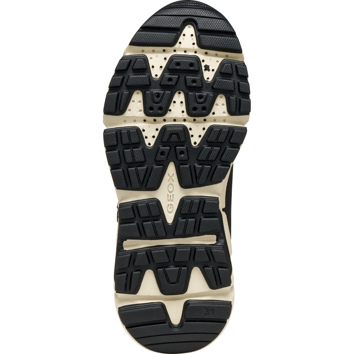 Bottes Et Bottines  J FLEXYPER PLUS  B ABX noir/vert militaire, GEOX